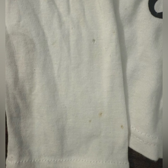 Rolling Stones Long Sleeve Graphic Tee White Small — Vintage Style - Picture 3 of 5